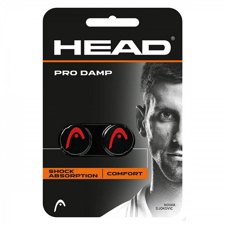 Head Pro Damp Black / Red 2 szt